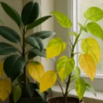 Foglie gialle in inverno: le tre cause più comuni e come intervenire