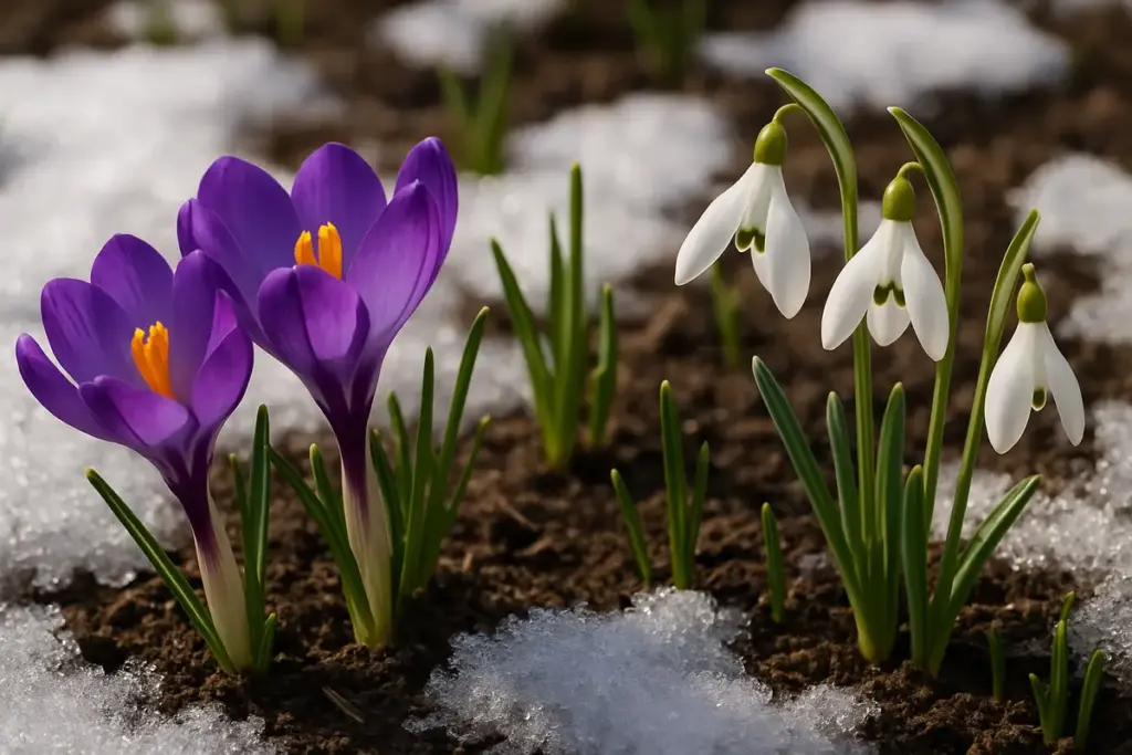 Crochi e bucaneve: quando piantarli e come farli fiorire a febbraio