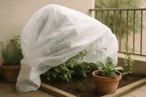 Tessuto non tessuto: come coprire le piante dal gelo (e quando farlo)