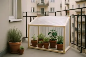 Serra fredda da balcone: come farla con poco e quando usarla