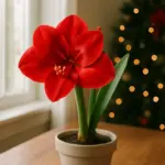 Amaryllis: come farlo fiorire per Natale, passo dopo passo