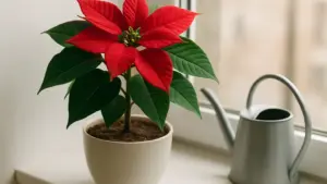 Come annaffiare la stella di Natale senza farla marcire: metodo, segni da controllare e quando farlo