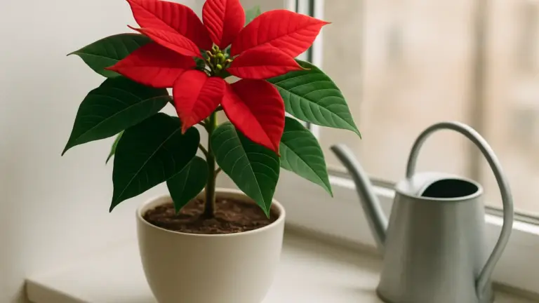 Come annaffiare la stella di Natale senza farla marcire: metodo, segni da controllare e quando farlo